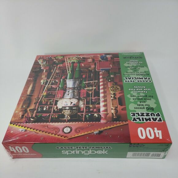 Hallmark Nutcracker Springbok Family Jigsaw Puzzle Workshop Vintage 2001 NEW USA - Picture 7 of 12